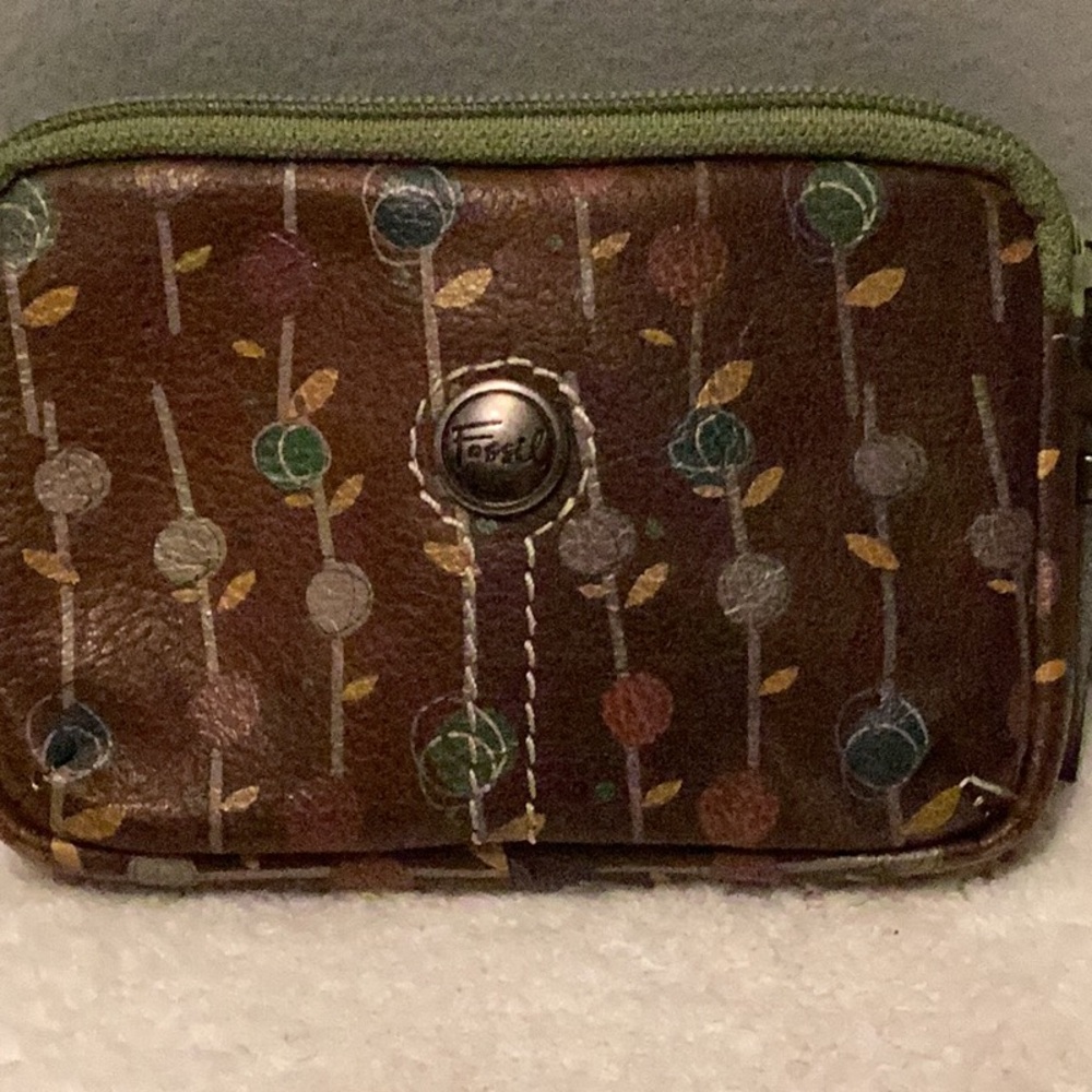 Fossil Brown Coin Purse Vintage - Picture 13 of 13
